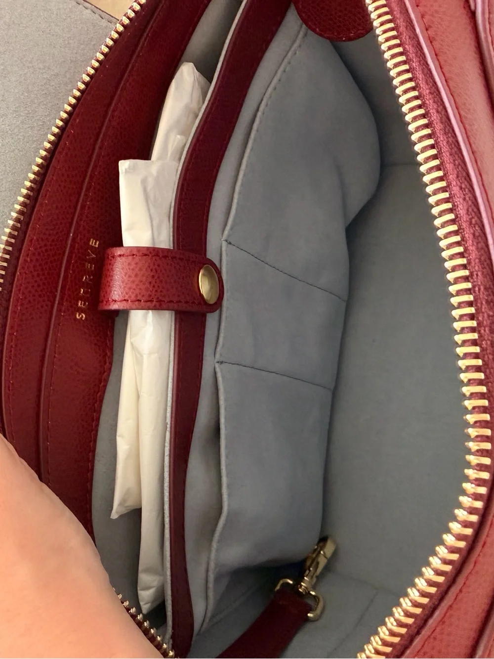 Senreve Maestra in Burgundy NEW
